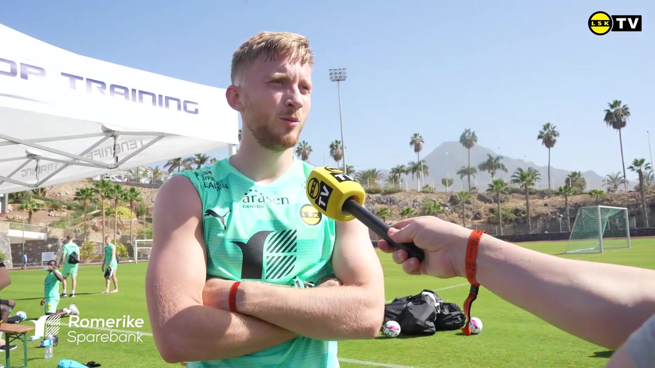 Eskil etter første økt tenerife